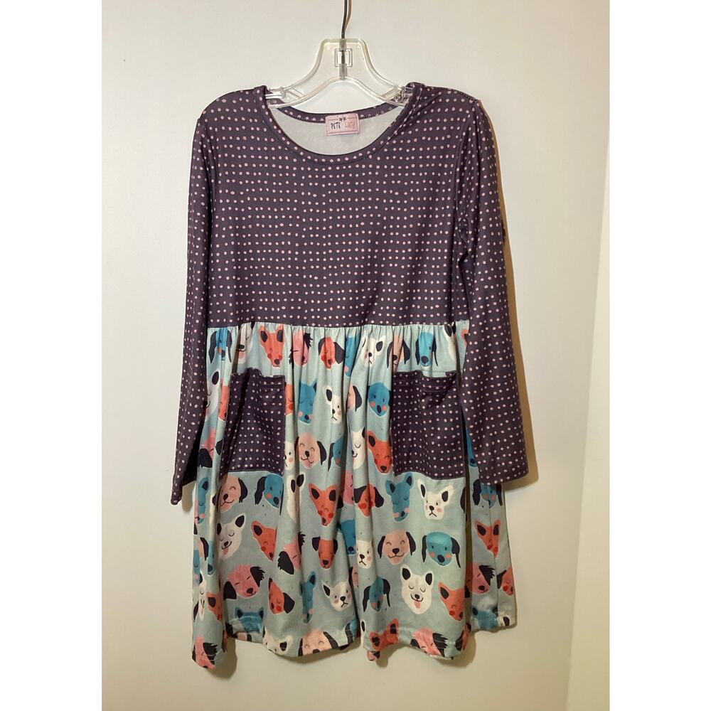 Pete + Lucy dress sz 5 puppy Dogs